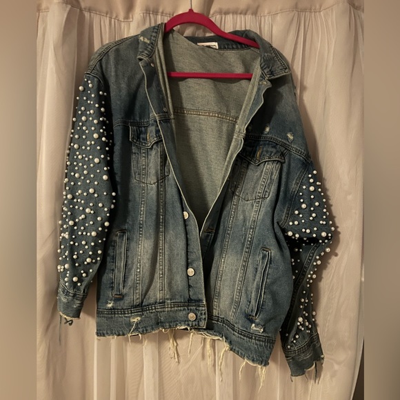 Sunset and Spring denim jacket - Picture 1 of 1